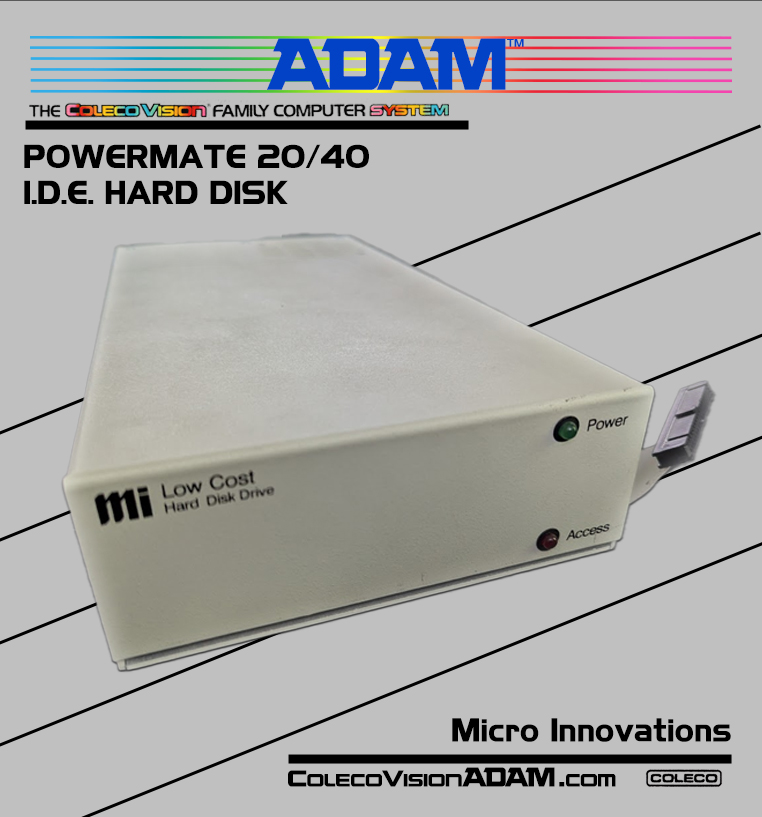 RARE ADAM MI Disk Drives